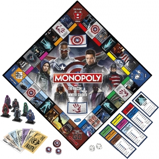 Monopoly Marvel The Falcon and The Winter Soldier Edition
