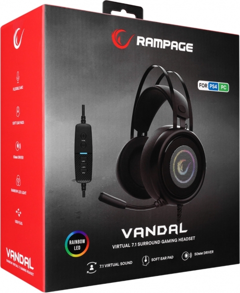 Rampage SN-R8 Vandal Kablolu Kulaklık