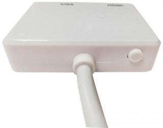 Wozlo Mini DisplayPort to VGA HDMI Dönüştürücü