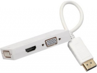 Wozlo DisplayPort to HDMI VGA DVI Dönüştürücü