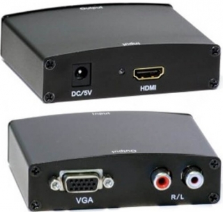 Wozlo HDMI to VGA  Audio Dönüştürücü