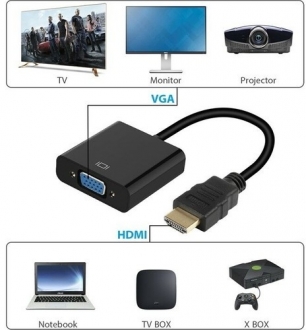 Wozlo HDMI to VGA Dönüştürücü