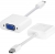 Wozlo Mini DisplayPort to VGA Dönüştürücü