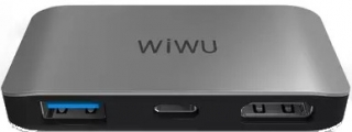 Wiwu Alpha C2H Type-C to USB 3.0 HDMI Type-C Dönüştürücü