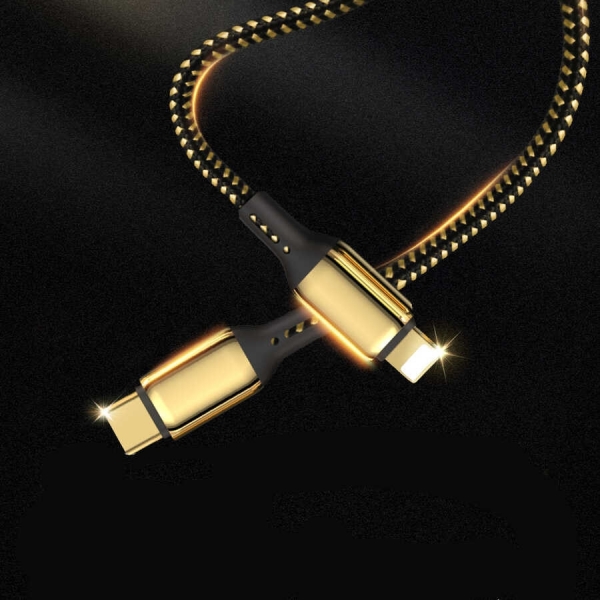 Wiwu Golden Series Şarj Kablosu (3 m)