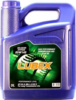 Lubex Belgear Hypoid 85W-140 Dişli Yağı