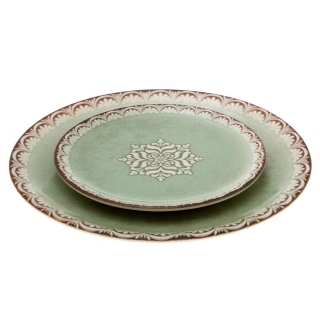 Jumbo Zest Green 18 Parça Yemek Takımı