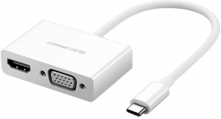 Ugreen 30843 USB Type-C to HDMI VGA Dönüştürücü