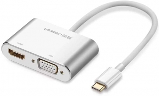 Ugreen 50317 Type-C to HDMI VGA Dönüştürücü