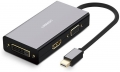 Ugreen 20417 Mini DisplayPort to HDMI VGA DVI resim