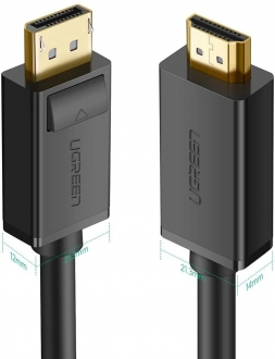 Ugreen 10238 DisplayPort to HDMI Dönüştürücü