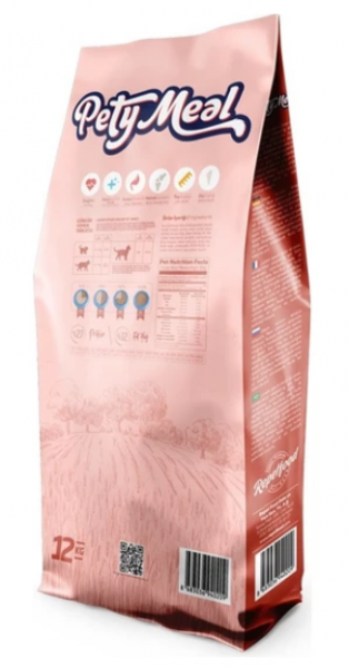 Pety Meal Tavuklu Kısırlaştırılmış Yetişkin 12 kg Kedi Maması