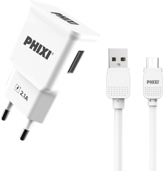 Phixi PCH201M Şarj Aleti (USB Micro-B)