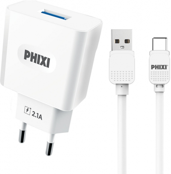 Phixi PCH221T Şarj Aleti (USB Type-C)