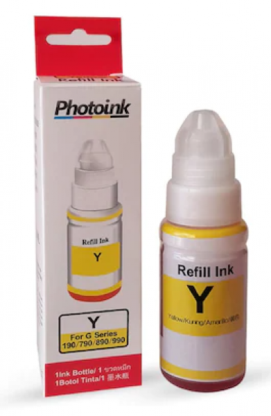 Photoink GI-490-Y Muadil Tank Mürekkebi (Sarı)