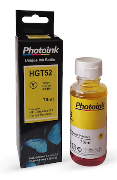 Photoink GT52 Muadil Tank Mürekkebi (Sarı)
