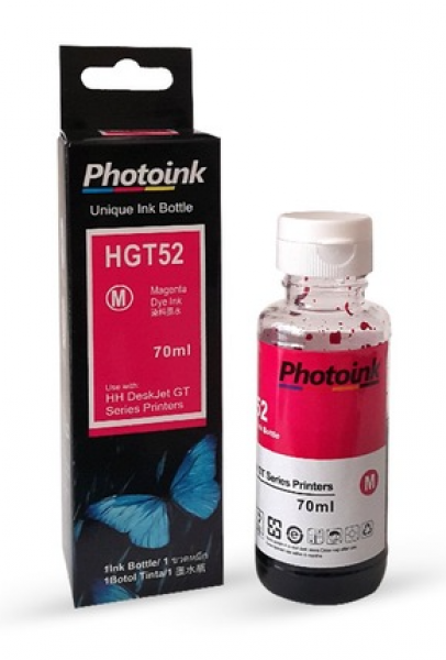 Photoink GT52 Muadil Tank Mürekkebi (Kırmızı)