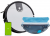 Medion ‎X20 SW Robot Süpürge+Mop