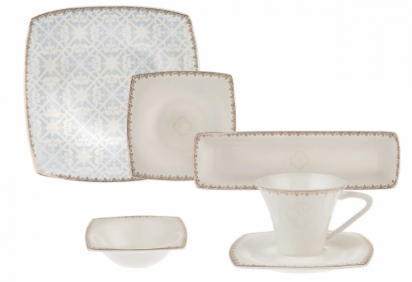 Karaca Fine Pearl Contour 26 Parça Kahvaltı Takımı