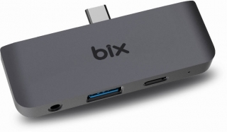 Bix BX16HB Type-C to HDMI USB 3.0 AUX PD Dönüştürücü
