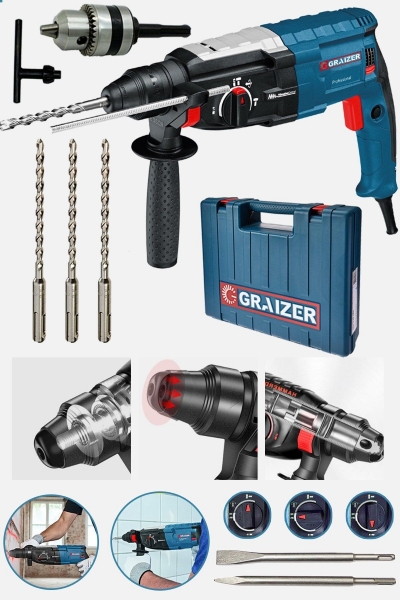 Graizer 3000 W Kırıcı