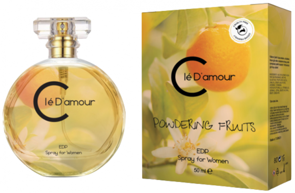 Cle D'Amour Cle D'amour Powdering Fruits EDP 50 ml Kadın Parfümü
