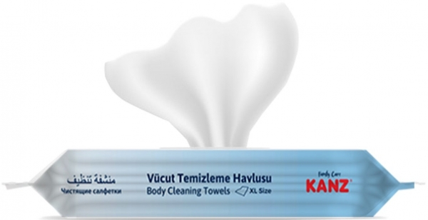 Kanz Vücut Temizleme Havlusu