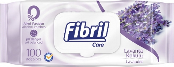 Fibril Lavanta Kokulu Islak Mendil