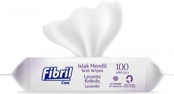 Fibril Lavanta Kokulu Islak Mendil