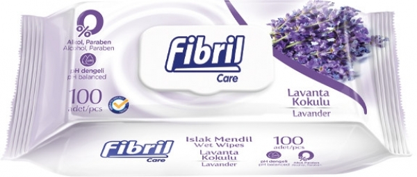 Fibril Lavanta Kokulu Islak Mendil
