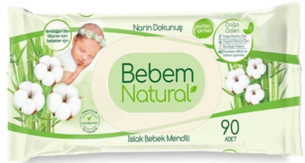 Bebem Natural Narin Dokunuş Islak Mendil