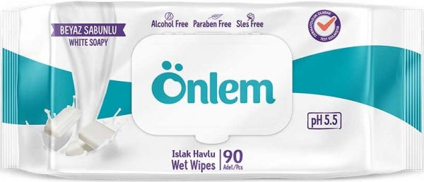 Önlem Beyaz Sabun Kokulu Islak Mendil