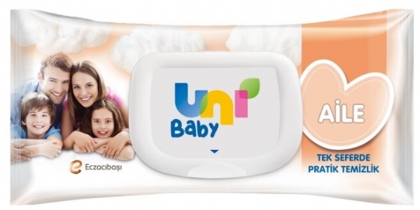 Uni Baby Aile Islak Mendil (52 Yaprak)