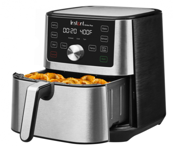 Instant Vortex Plus 6 Quart Stainless Steel Air Fryer Fritöz