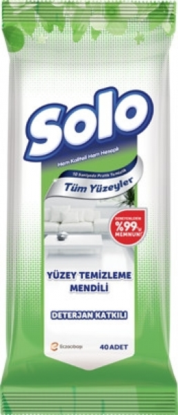 Solo Yüzey Temizleme Mendili
