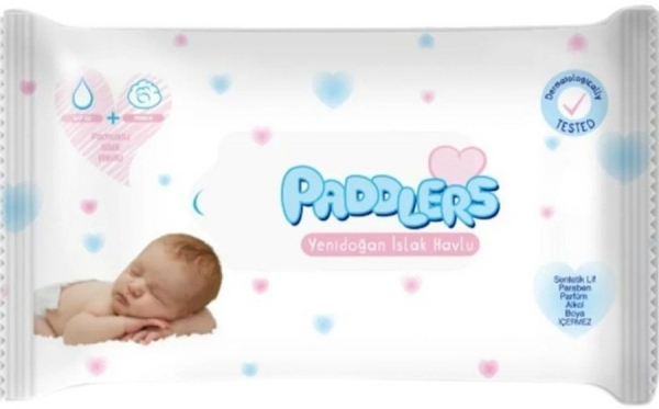 Paddlers Yenidoğan Islak Havlu