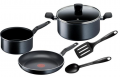 Tefal Titanyum 1X Starter İndüksiyon Tabanlı 6 Parça Tencere ve Tava Seti resim