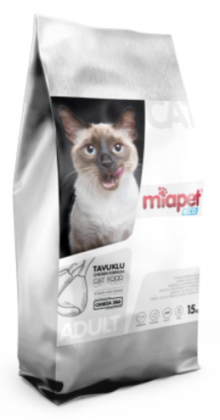 Miapet Eco Tavuklu Yetişkin 15 kg Kedi Maması