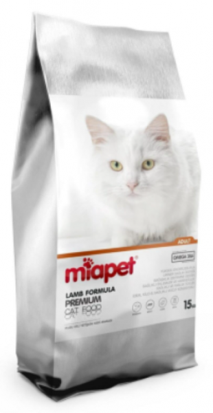 Miapet Kuzulu Yetişkin 15 kg Kedi Maması