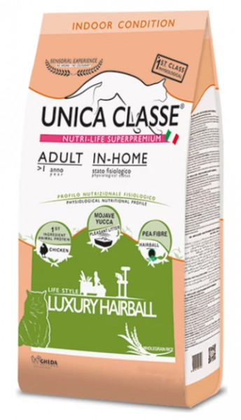 Unica Classe Luxury Hairball In Home Tavuklu Yetişkin 1.5 kg Kedi Maması