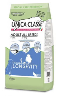 Unica Classe Longevity Somonlu Yetişkin 12 kg Köpek Maması
