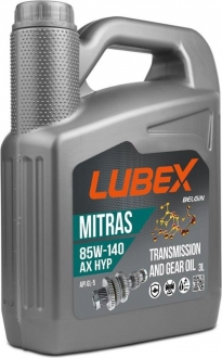 Lubex Mitras AX HYP 85W-140 Dişli Yağı
