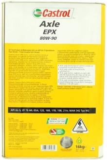 Castrol Axle EPX 80W-90 Dişli Yağı
