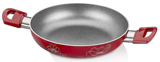 Papilla Lotus Çiçek Desenli Sahan Tava 20 cm