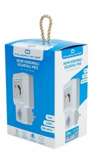 Powermaster PM-4914 Akım Korumalı Priz