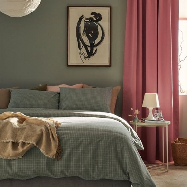 Ikea Akerfibbla 150x200 cm (Yeşil)