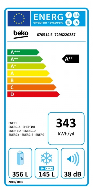 Beko 670514 EI Buzdolabı