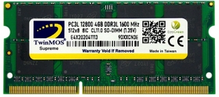TwinMOS MDD3L4GB1600N 4 GB 1600 MT