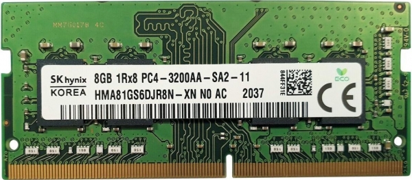 SK Hynix HMA81GS6DJR8N-XN 8 GB 3200 MT