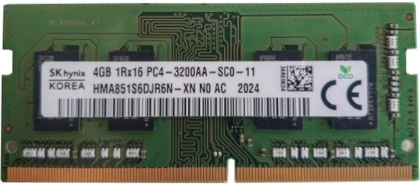SK Hynix HMA851S6DJR6N-XN 4 GB 3200 MT